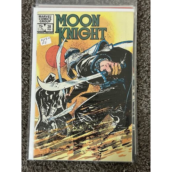 Moon Knight 1st Series #26, 28, 30, 31, 32, 35 (1983 Marvel) Lot of 6 - 2 KEYS - Picture 3 of 7